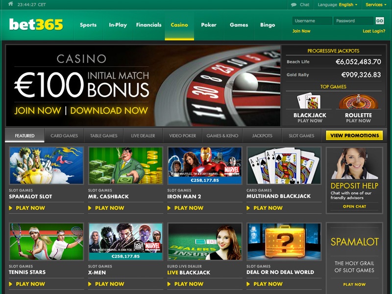 Bet365 Poker screenshot