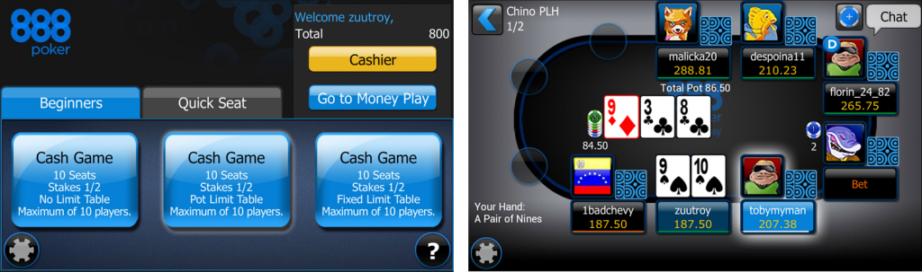 888 poker android app