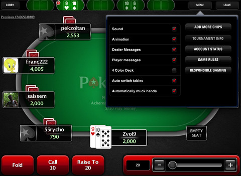 Pokerstars Mobile Android